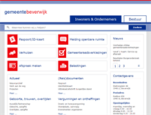 Tablet Screenshot of beverwijk.nl